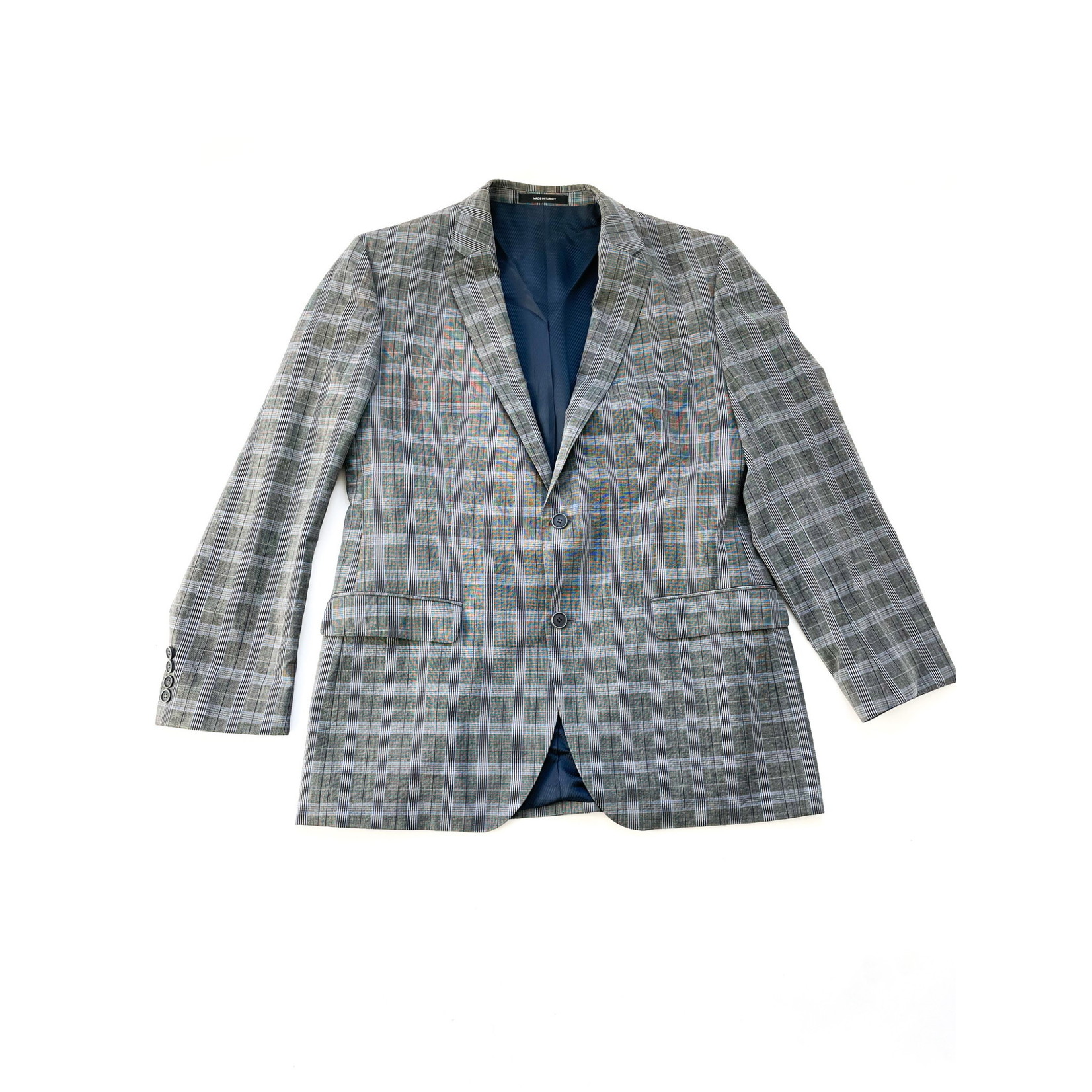 hugo boss plaid blazer