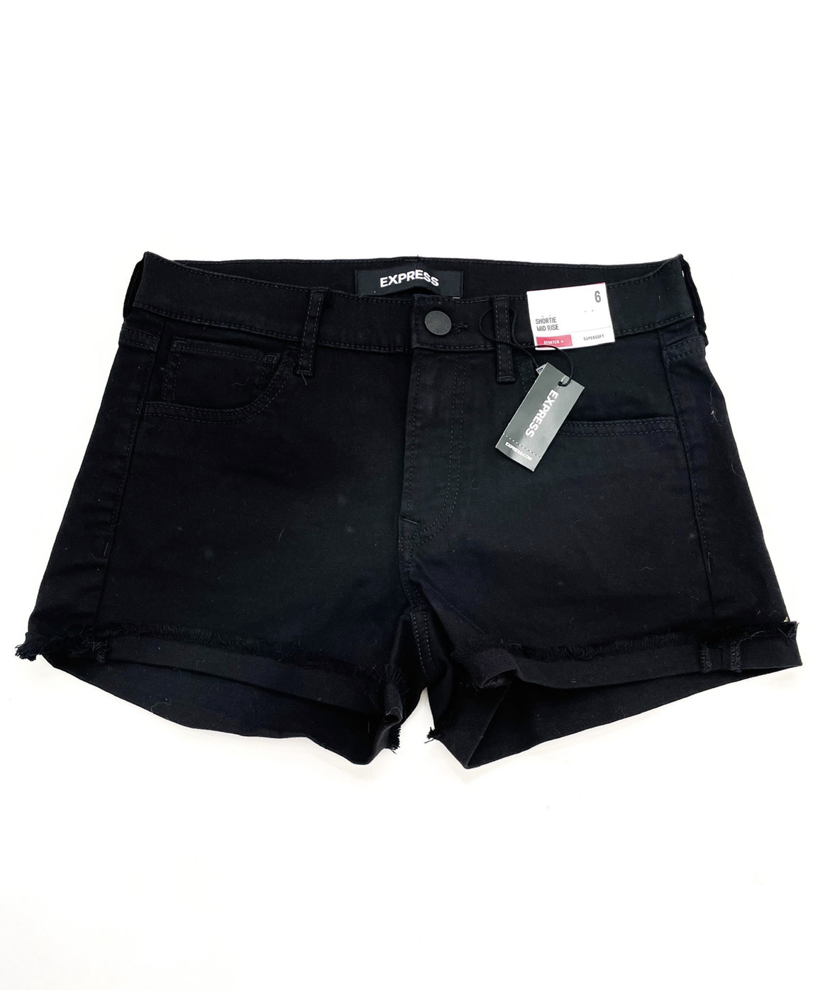 Express Mid-Rise Shorts - Size 6 - The 
