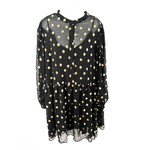 H&M H&M Gold Dot Dress - Size XXL