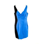 Tahari Tahari Colour Block Dress - Size 8