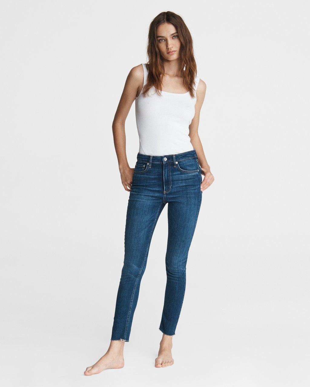 NINA HIGH RISE ANKLE SKINNY 