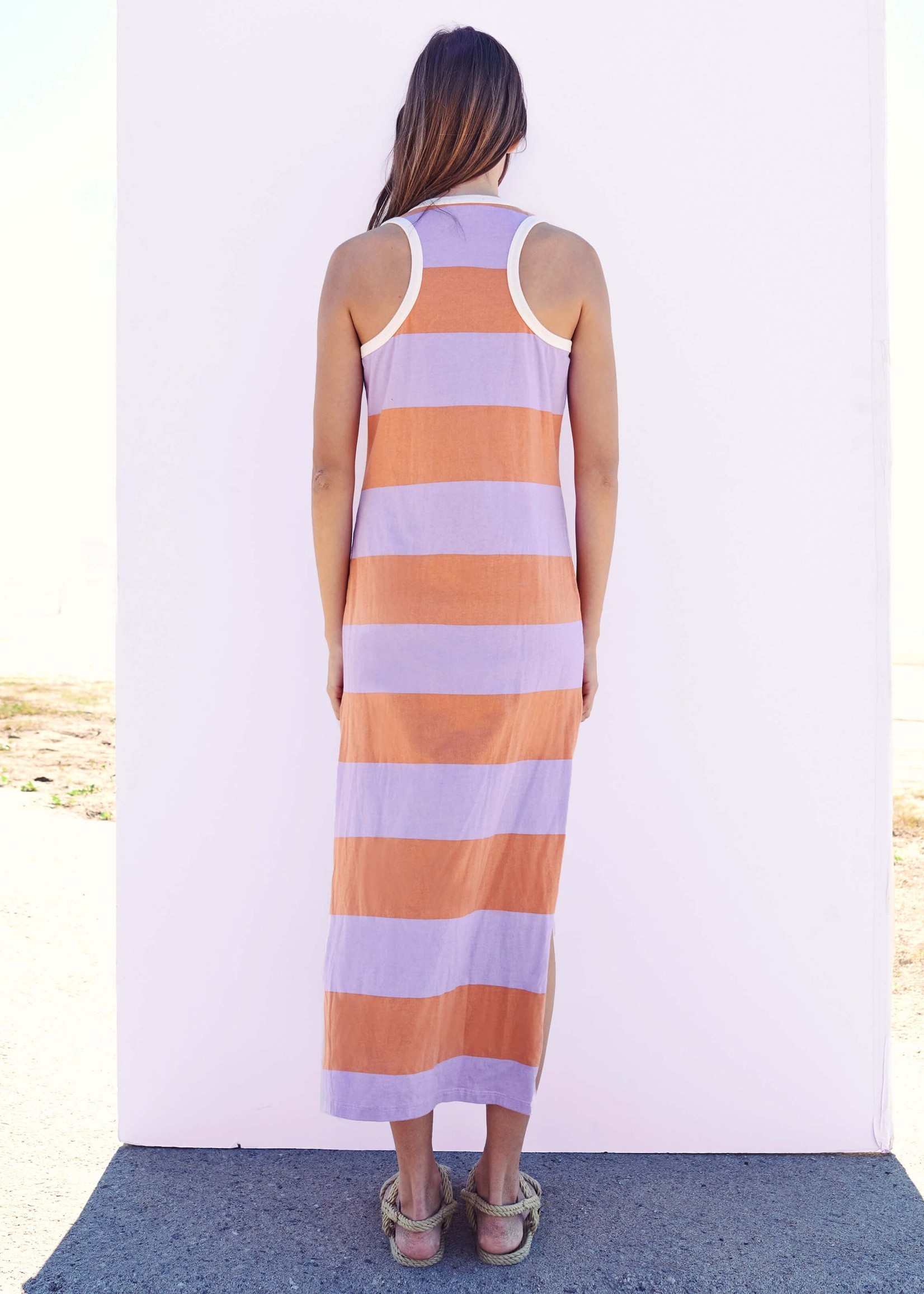 SUNDRY RUGBY RACERBACK MAXI