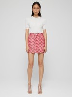 ROHE EMBROIDERED FLORAL SKIRT