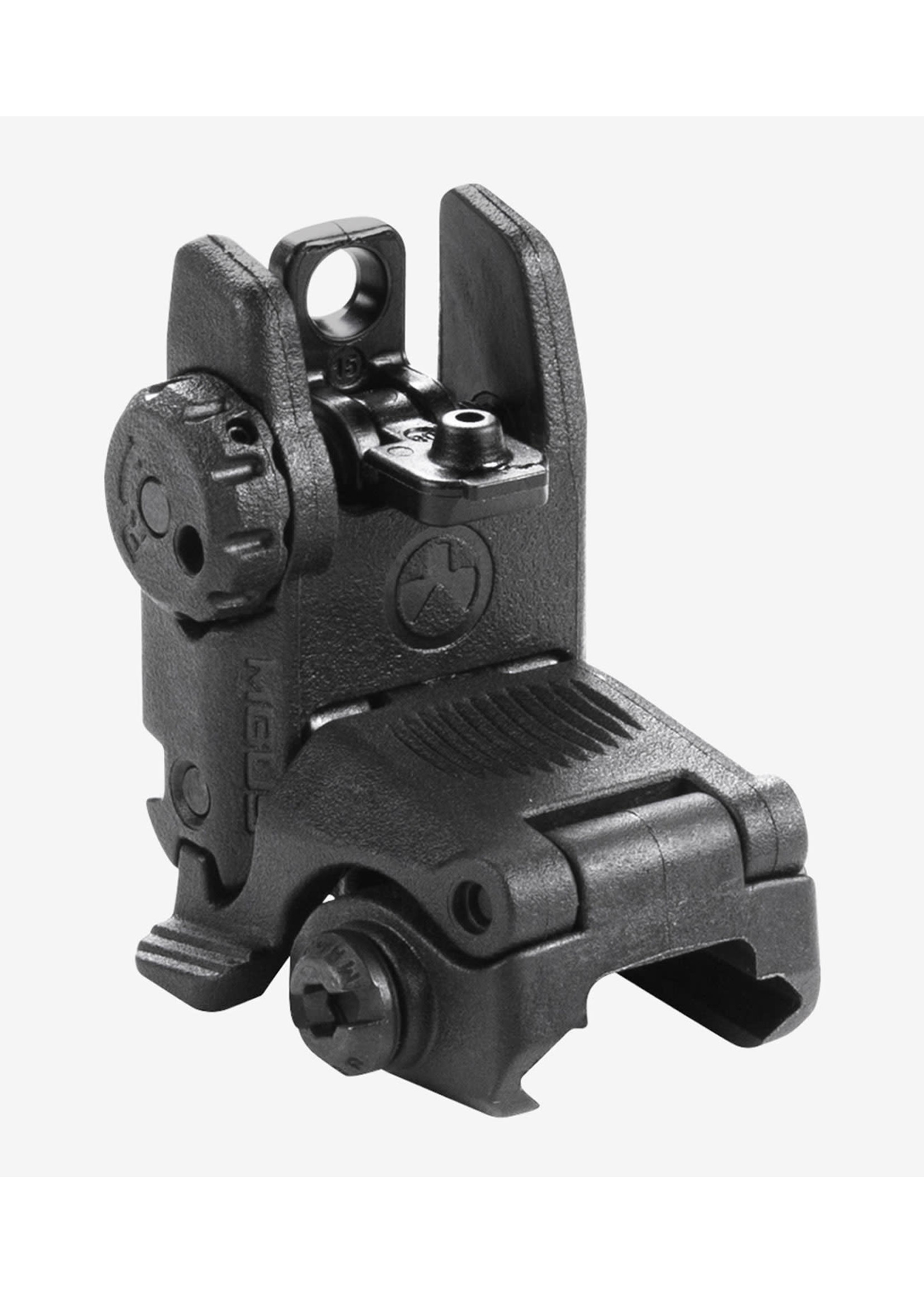 Magpul Magpul MBUS Rear Sight AR15/M16 Black Folding Polymer