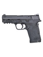 Smith and Wesson (S&W) Smith & Wesson, M&P380 Shield EZ M2.0, Internal Hammer Fired, Semi-automatic, Polymer Frame Pistol, Micro-Compact, 380ACP, 3.68" Barrel, Armornite Finish, Black, 3 Dot Sights, 8 Rounds, 2 Magazines