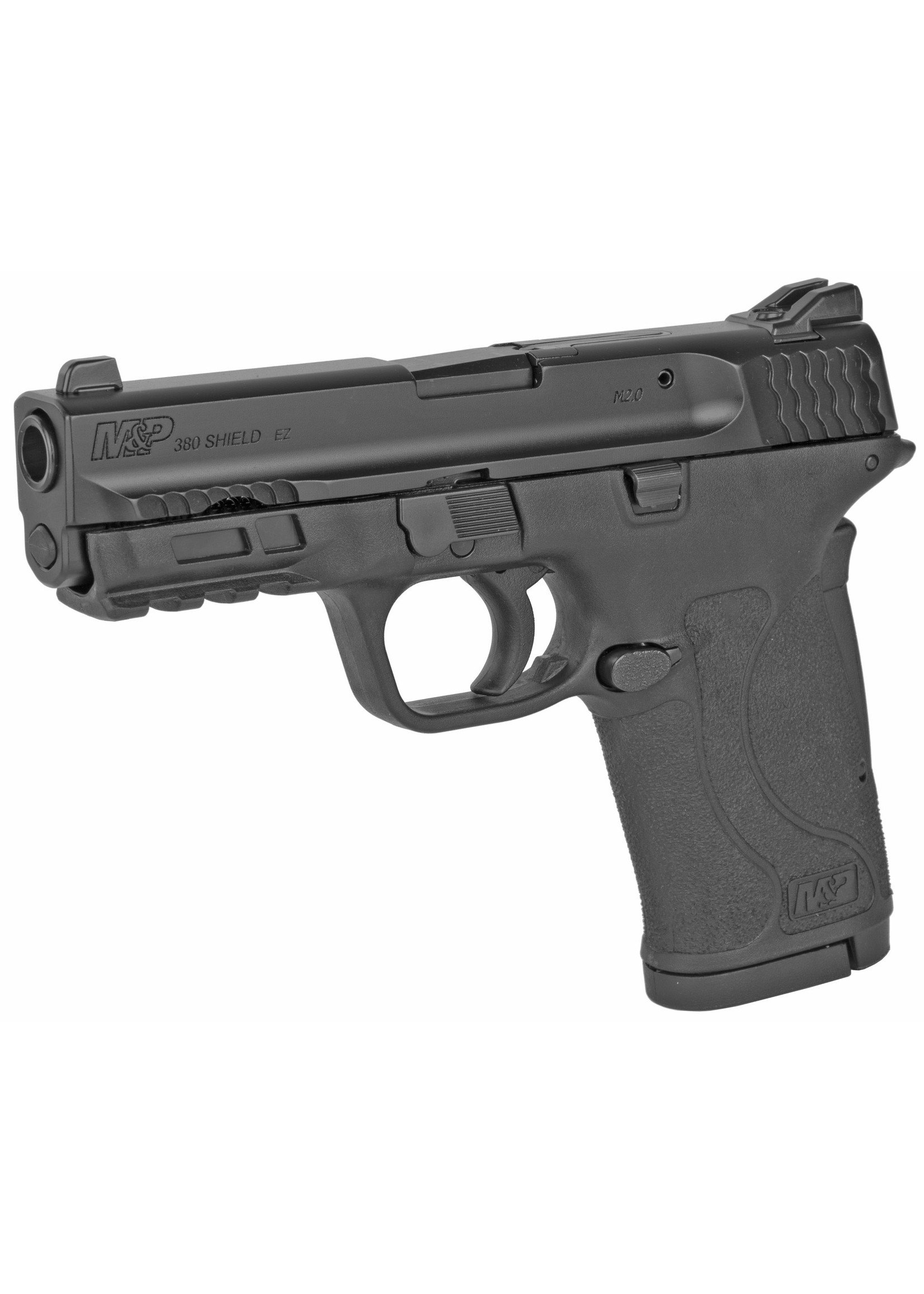 Smith and Wesson (S&W) Smith & Wesson, M&P380 Shield EZ M2.0, Internal Hammer Fired, Semi-automatic, Polymer Frame Pistol, Micro-Compact, 380ACP, 3.68" Barrel, Armornite Finish, Black, 3 Dot Sights, 8 Rounds, 2 Magazines
