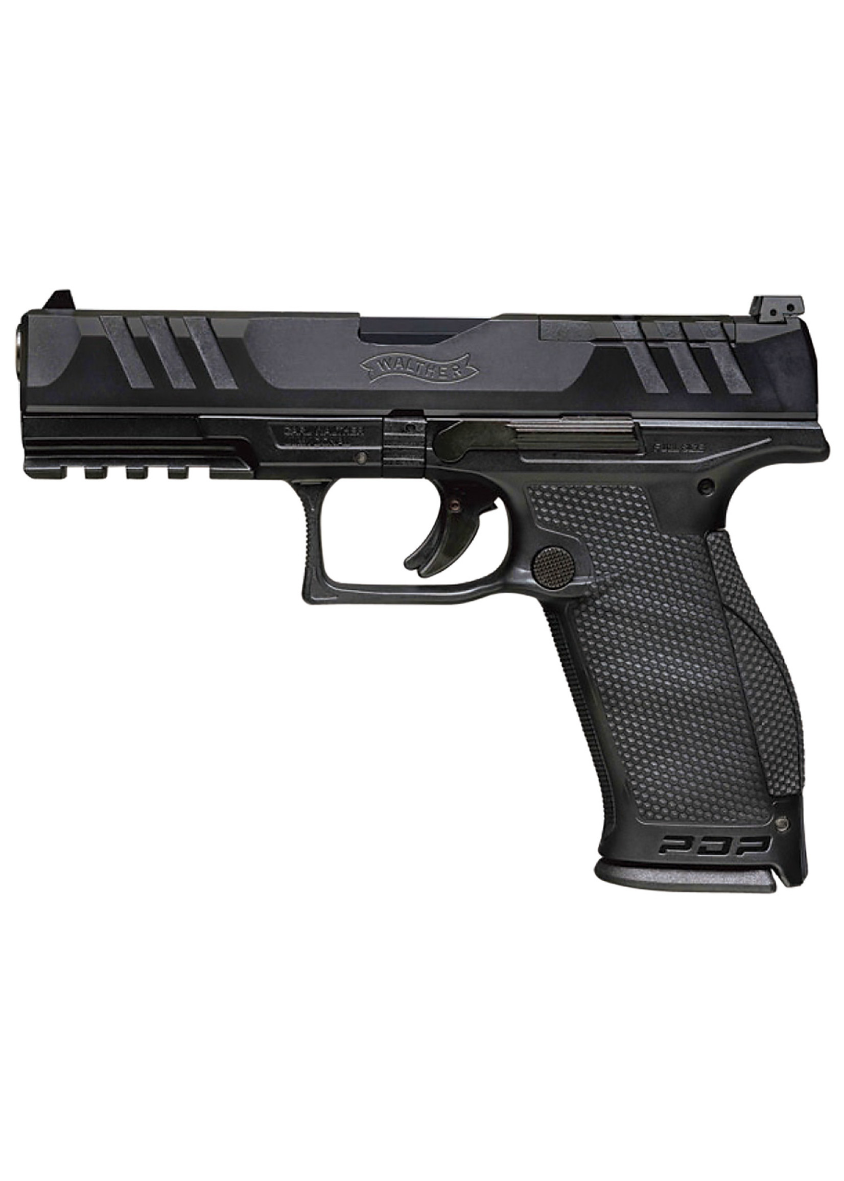 Walther Walther PDP Optic Ready 9mm Luger 4.50" 18+1 Black, Performance Duty Texture Grip