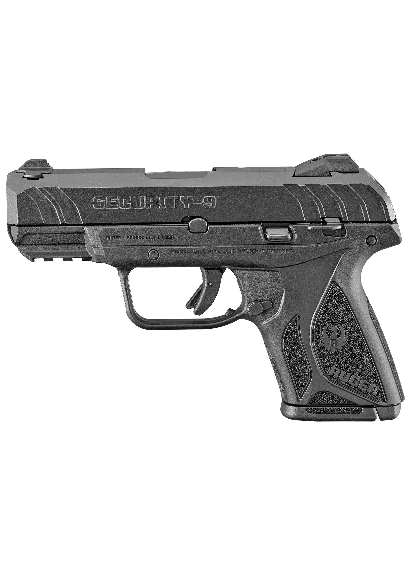Ruger CLEARANCE Ruger Security-9 Compact Pistol BLK 10+1 3818 | includes 2 magazines, 9mm