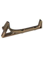 Strike Industries Strike Industries, Link Curved Foregrip, FDE, Fits AR-Platform, MLOK and Keymod