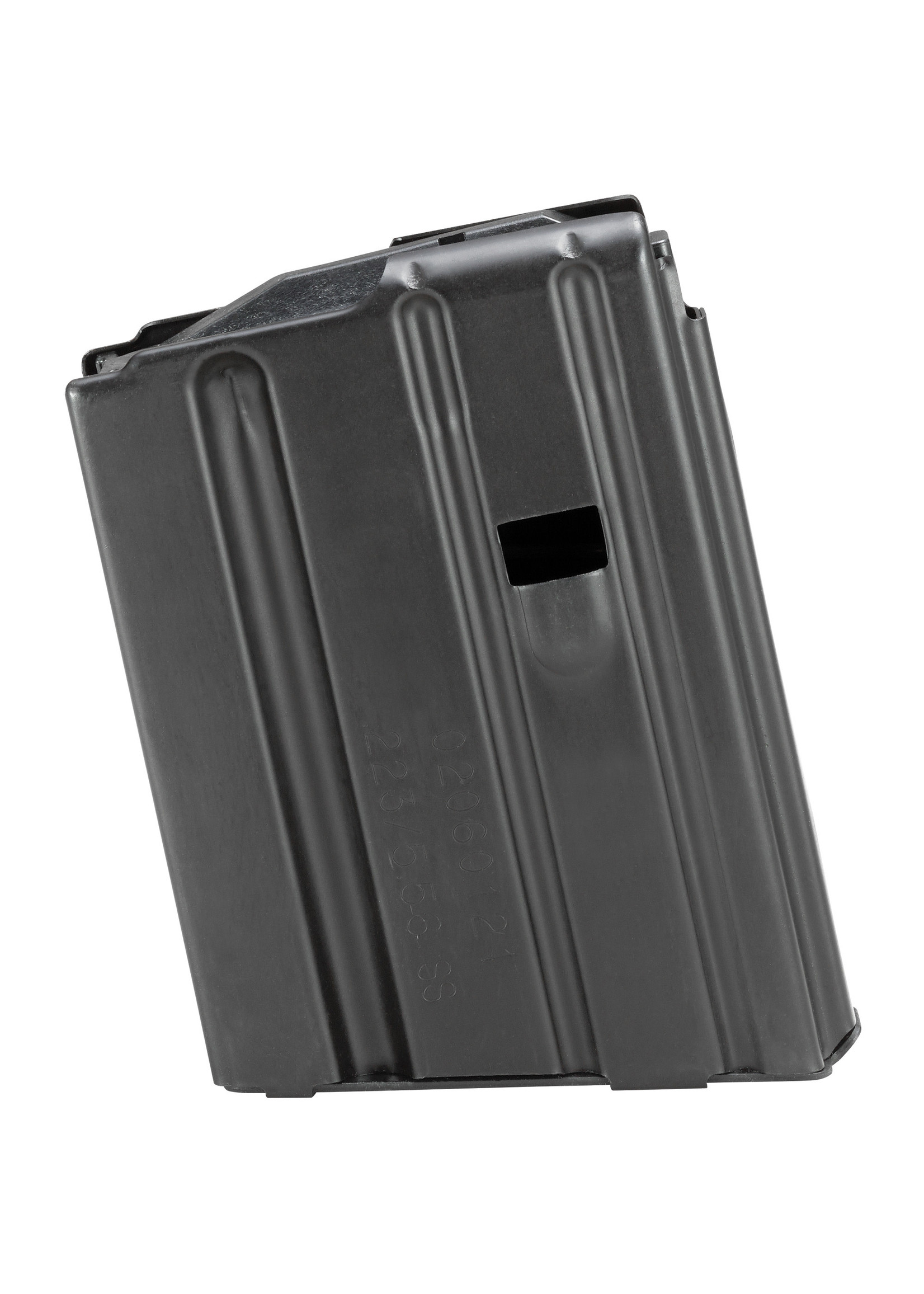 Duramag Duramag Magazine, 223 Rem/556NATO, 10Rd, Black, Fits AR Rifles, Stainless Steel, Orange Anti-Tilt AGF Follower