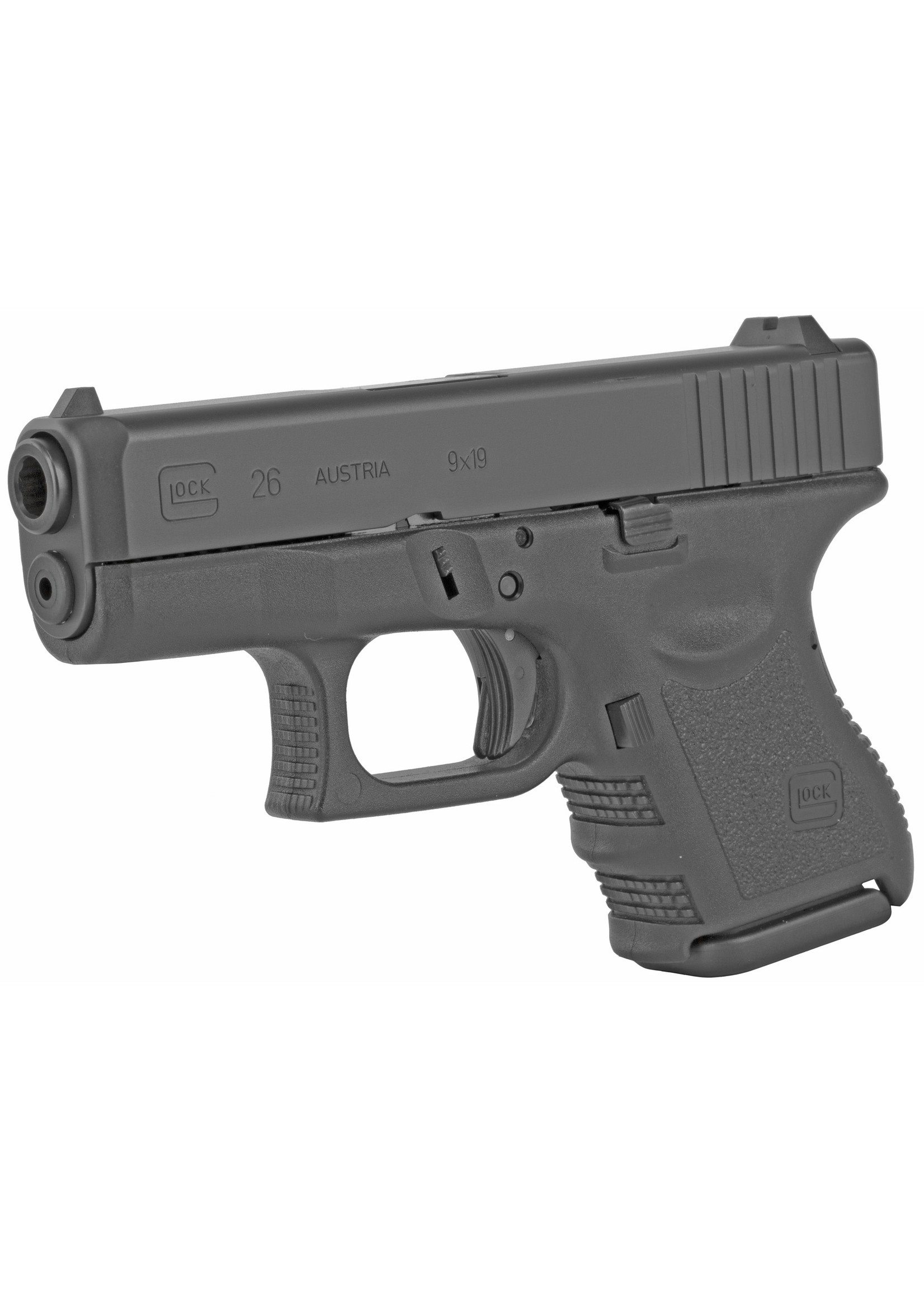 Glock SALE! MSRP $599 -  Glock 26 G3, 9mm, 10+1, 3.5", Fixed sights, (2) 10rd Magazines, 9mm