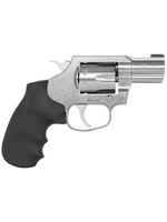 Colt Mfg Colt King Cobra Carry Revolver, 357 Mag, 6rd, 2",  Brushed Stainless Steel with Black Hogue Overmolded Grip