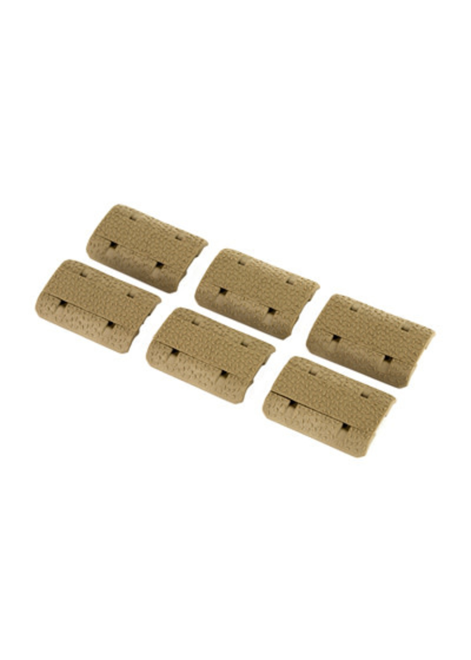 Magpul Magpul M-LOK Rail Covers, FDE, Type 2 Rail Cover, Includes 6 panels each covering one M-LOK slot, Fits M-LOK, Flat Dark Earth