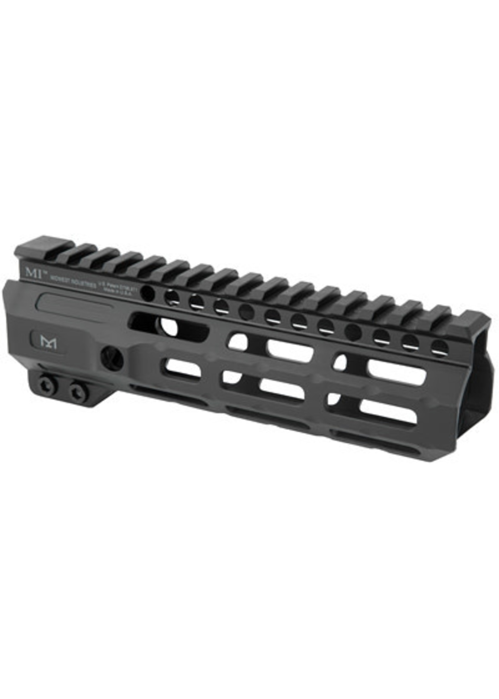 Midwest Industries Midwest Industries, Combat Rail M-LOK, Handguard, Fits AR-15 Rifles, 7" Wrench Included, Black