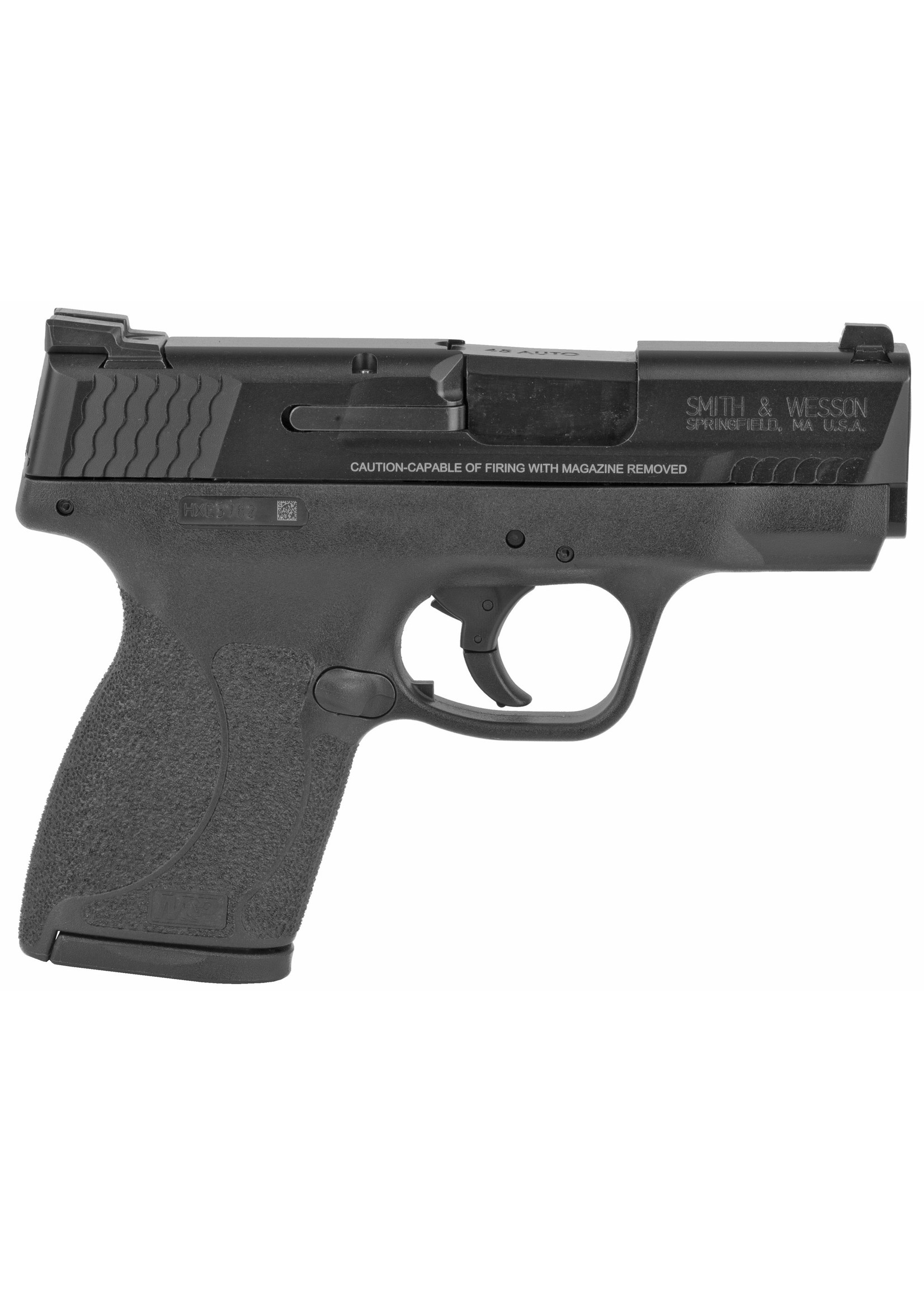 Smith and Wesson (S&W) Smith & Wesson M&P 45 Shield, 7+1, 3.3", Tritium Night Sights, 3 Mags