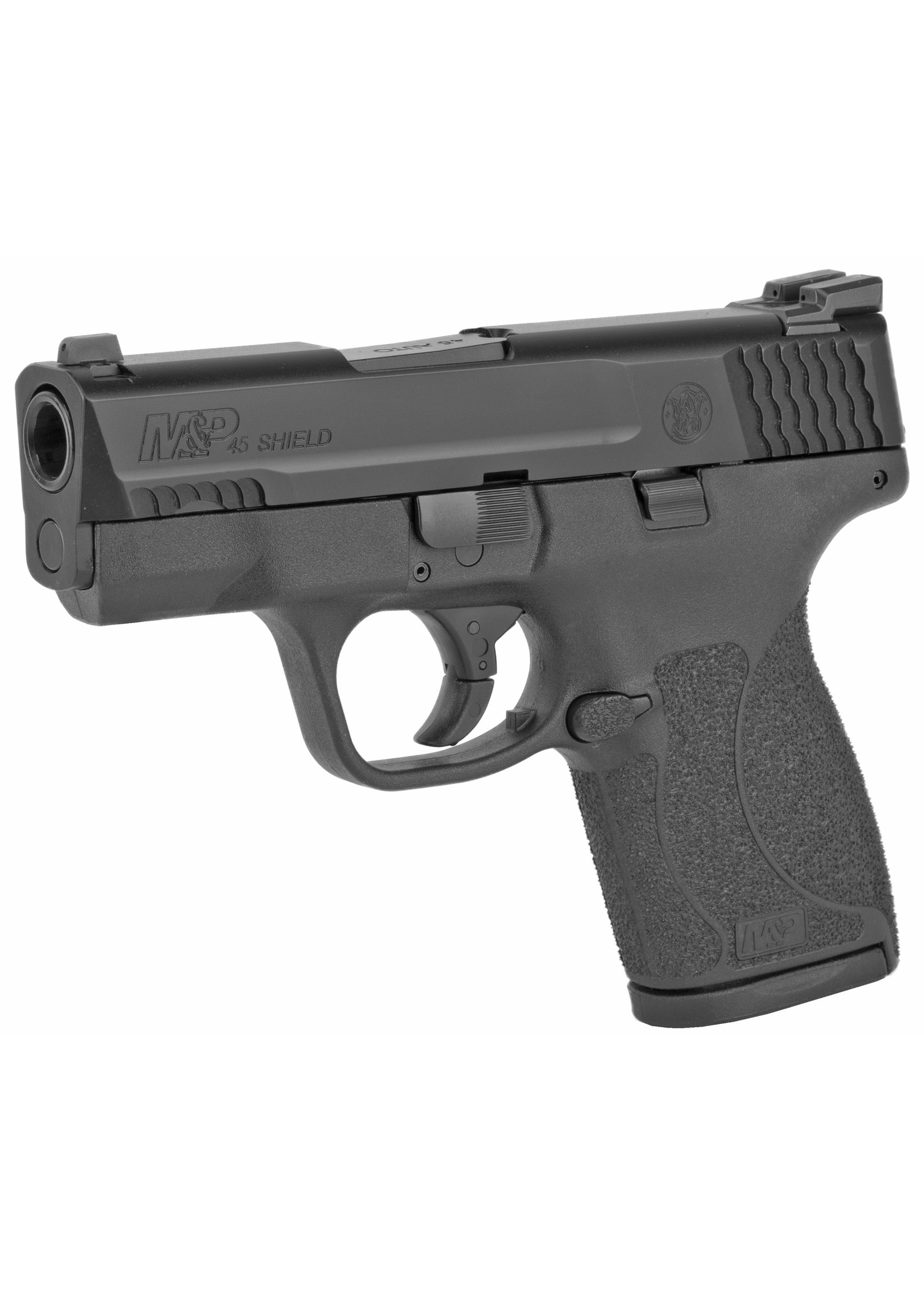 Smith and Wesson (S&W) Smith & Wesson M&P 45 Shield, 7+1, 3.3", Tritium Night Sights, 3 Mags