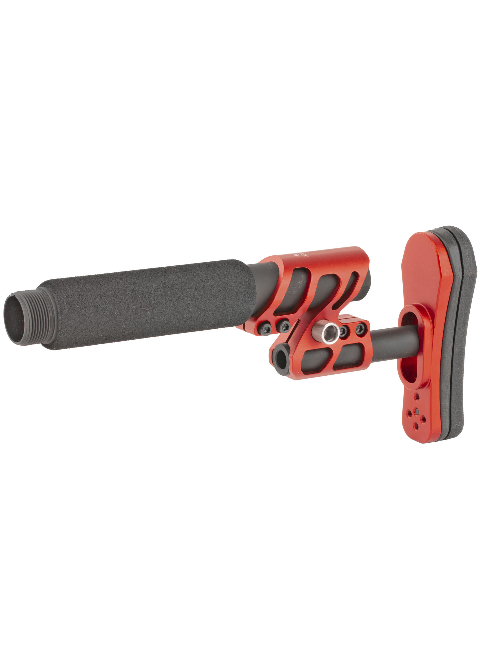 Odin Works Odin Works, Zulu 2.0 Adjustable Stock Kit, Red, Fits AR15