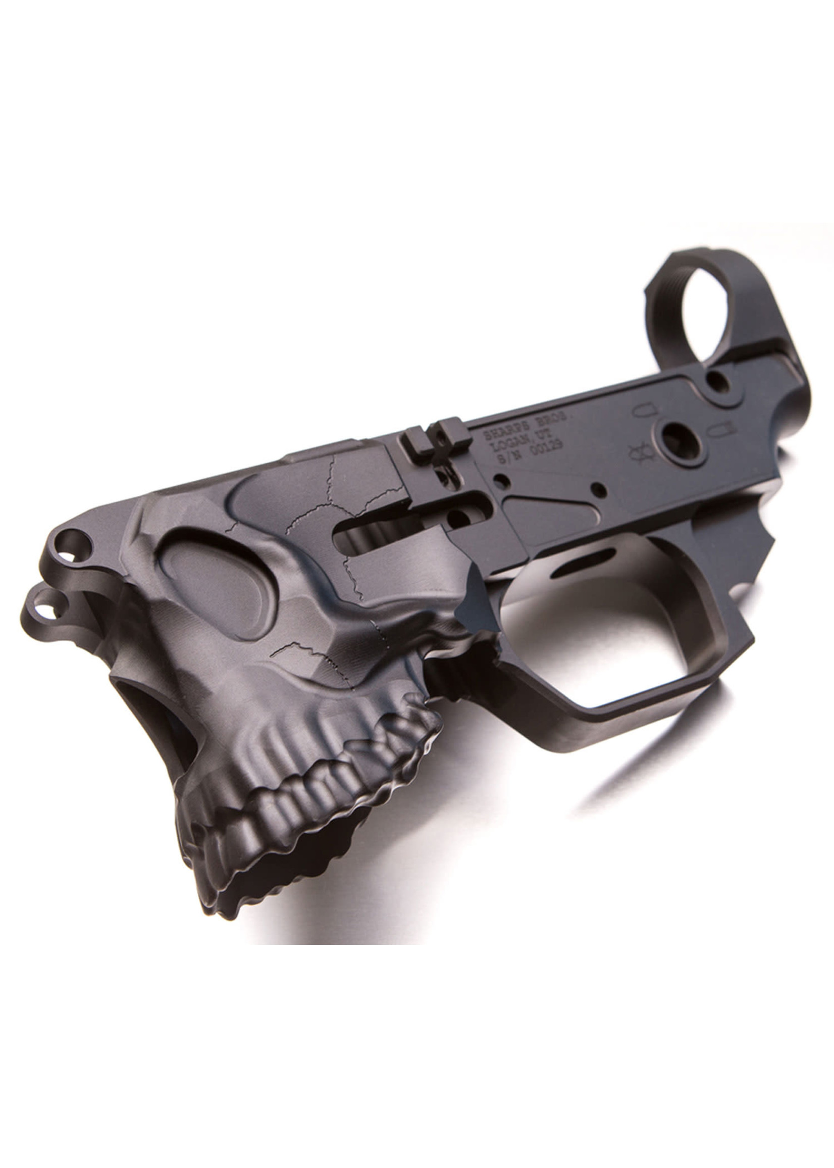 Sharps Bros Mfg Sharps Bros The Jack Stripped Lower Multi-Caliber Black Anodized Finish 7075-T6 Aluminum Material Compatible with Mil-Spec Parts for AR-15
