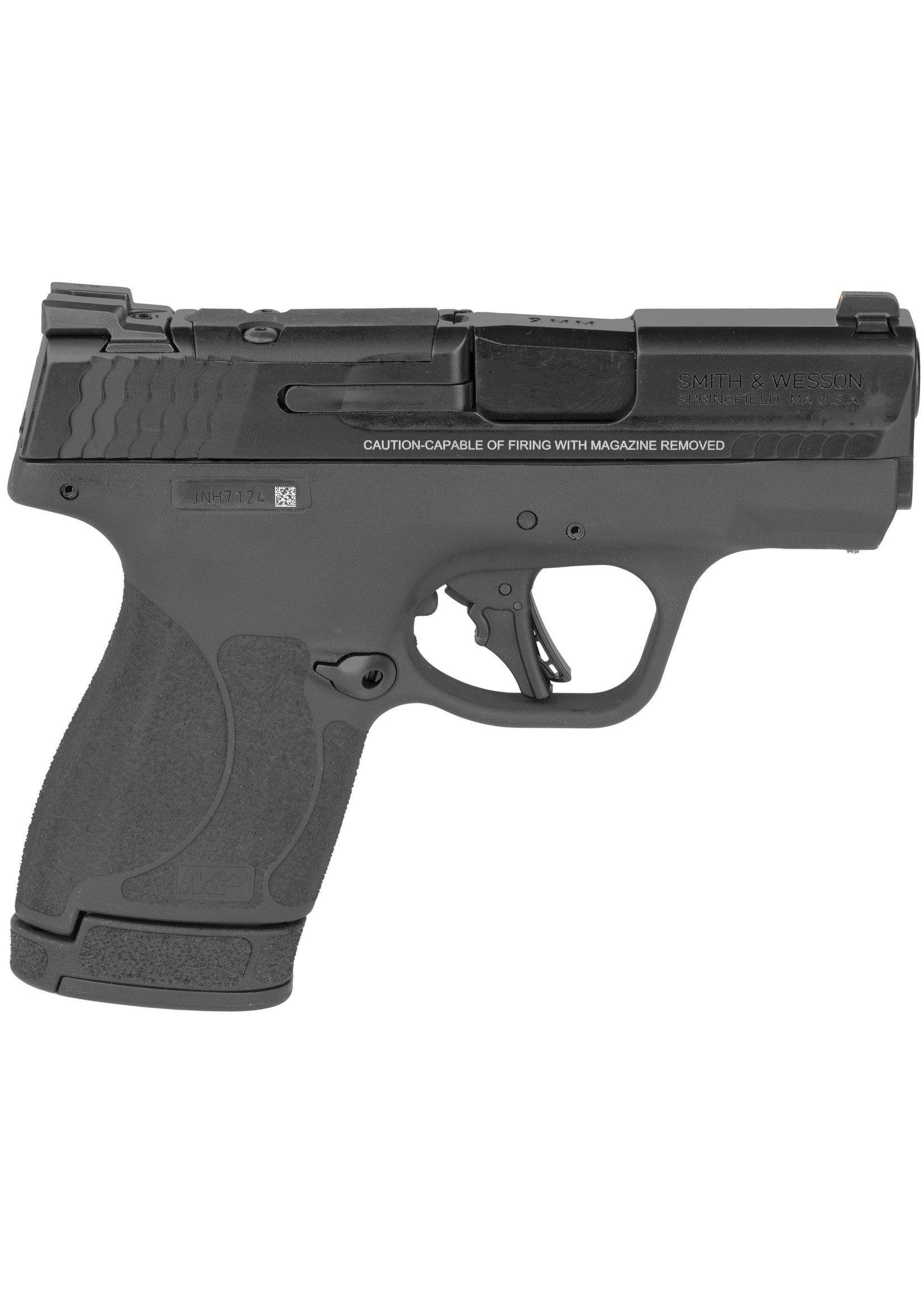 Smith and Wesson (S&W) Smith & Wesson, M&P9 Shield Plus OR, Striker Fired, Semi-automatic, Polymer Frame Pistol, Micro Compact, 9MM, 3.1" Barrel, Armornite Finish, Black, Tritium Night Sights, Optics Ready, No Manual Safety, 13 Rounds, 2 Magazines, (1)-13 Rounds an