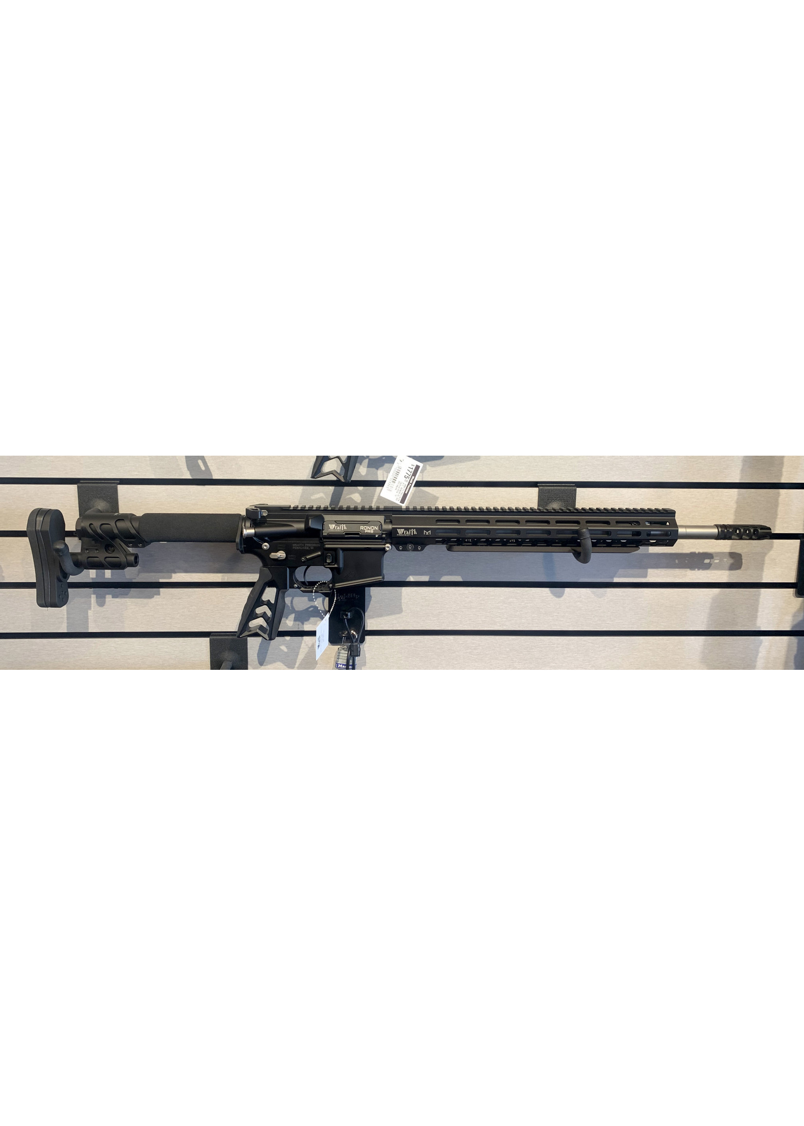 Wraith Precision Wraith Precision X15 Ronon PRS M4 Carbine Rifle - BLK/NP3,  6mm ARC, 18", 1/7, Rifle-Length, 416R SS, 5/8"X 24 TPI