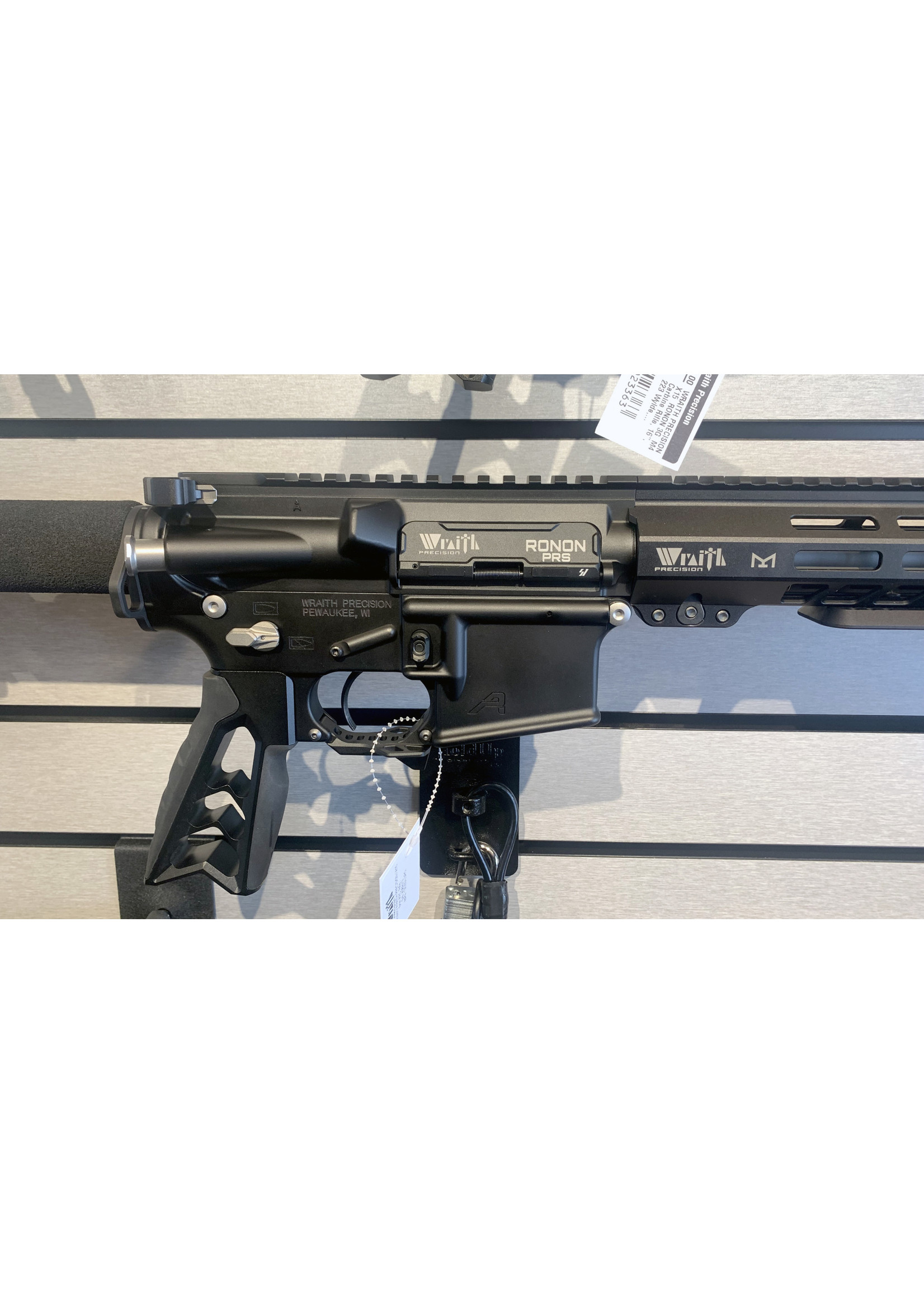 Wraith Precision WRAITH PRECISION X15 RONON PRS M4 Carbine Rifle - BLK/NP3,  6mm ARC, 18", 1/7, Rifle-Length, 416R SS, 5/8"X 24 TPI