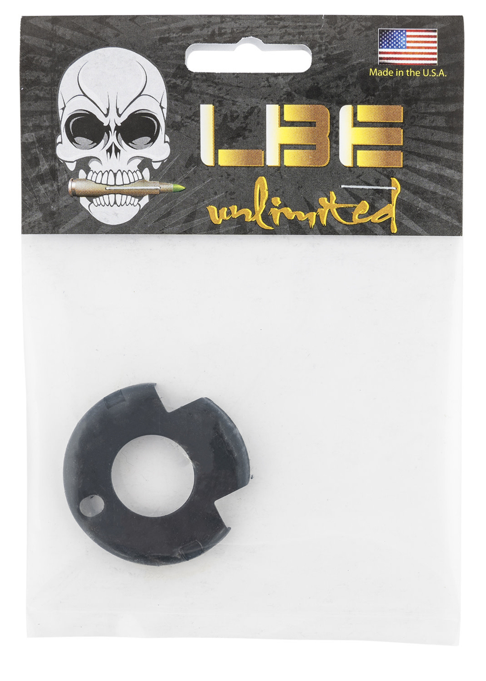 LBE Unlimited LBE Unlimited Handguard Cap Round W/M4 Cuts AR-Platform Black Steel