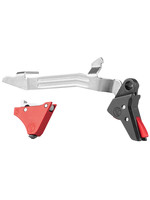 Timney Triggers Timney Triggers Alpha Competition 3 lbs Draw Weight & Black/Red Finish for Glock 17, 19, 34 (Gen 5)