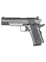 Springfield Armory Springfield Armory PX9220L 1911 Emissary 45 ACP Caliber with 5" Barrel, 8+1 Capacity, Stainless Steel Finish Picatinny Rail/Beavertail Frame, Tri-Top Cut Blued Carbon Steel Slide & Black VZ Thin-Line G10 Grip