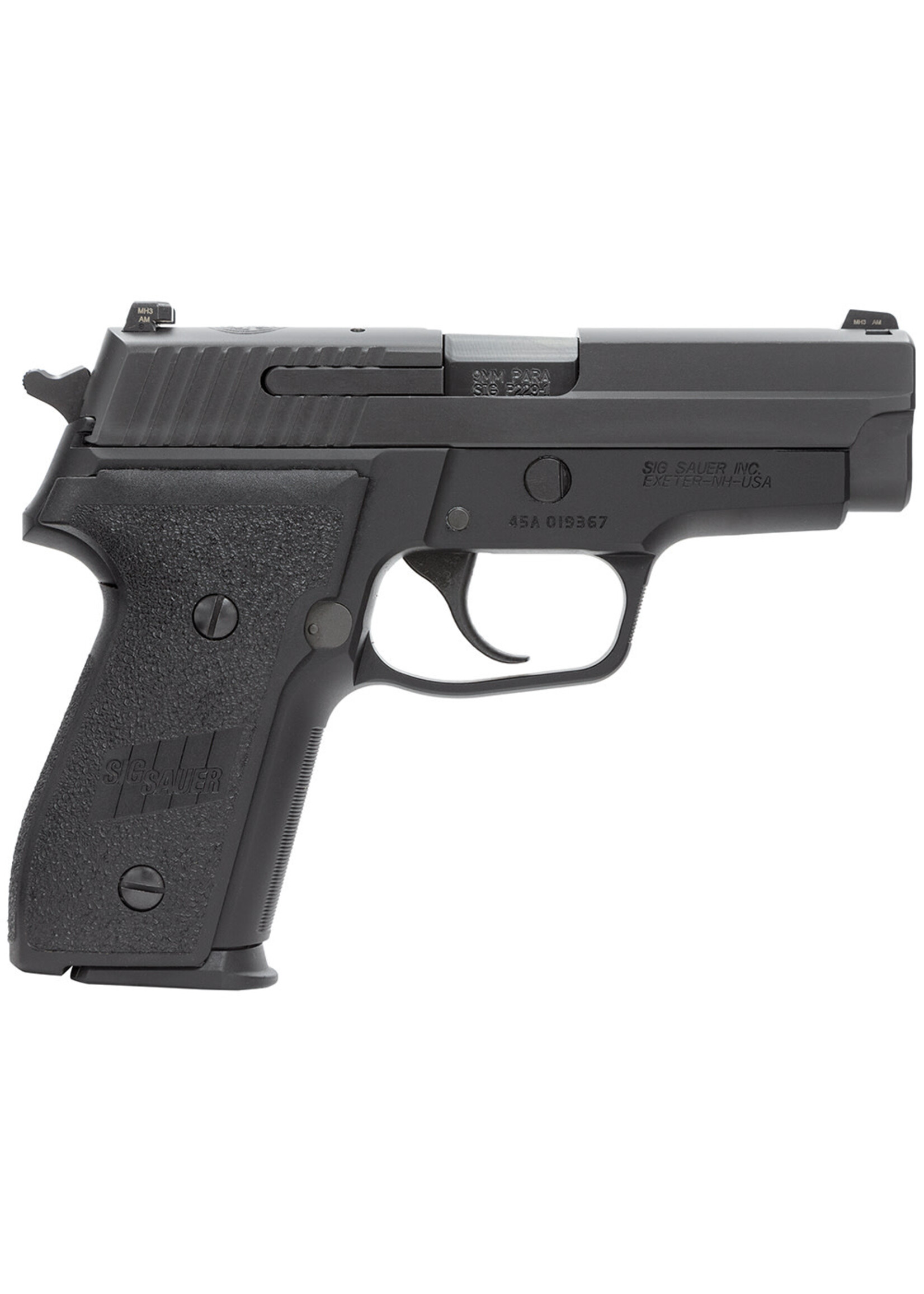 Sig Sauer Sig Sauer M11A1 P229 M11A1 9mm Luger Caliber with 3.90" Barrel, 15+1 Capacity, Black Hardcoat Anodized Finish Aluminum Frame, Serrated Black Nitron Stainless Steel Slide, Polymer Grip & Siglite Night Sights