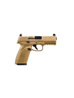 FN FN 66101380 510 MRD Full Size 10mm Auto 15+1 4.10" Black Hammer Forged/Target Crown Barrel/Flat Dark Earth Optic Cut/Serrated Slide/Flat Dark Earth Polymer Frame w/Picatinny Rail FDE Textured Polymer Grips Features Low Profile Mounting