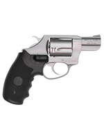 Charter Arms Charter Arms 73824 Undercover 38 Special 5rd 2" Matte Stainless Finished Barrel/Cylinder, Aluminum Frame w/Matte Stainless Finish, Standard Hammer, Finger Grooved Black Rubber Grip, Includes Crimson Trace Laser