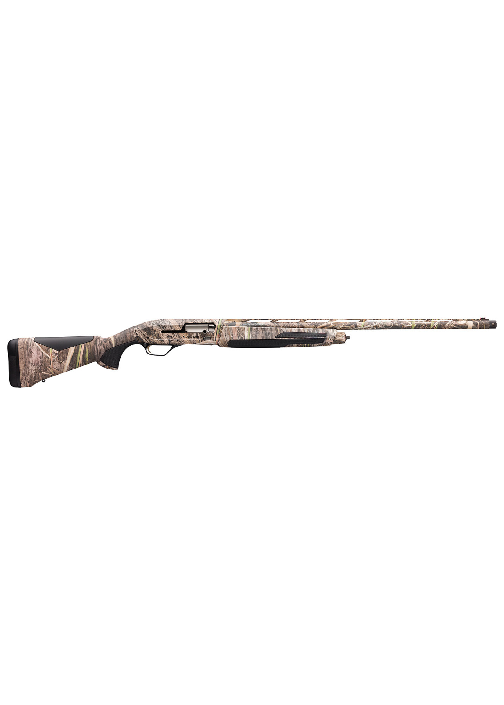 Browning Browning 011701205 Maxus II 12 Gauge with 26" Barrel, 3.5" Chamber, 4+1 Capacity, Overall Mossy Oak Shadow Grass Habitat Finish & Fixed with Overmolded Grip Panels Stock Right Hand (Full Size)