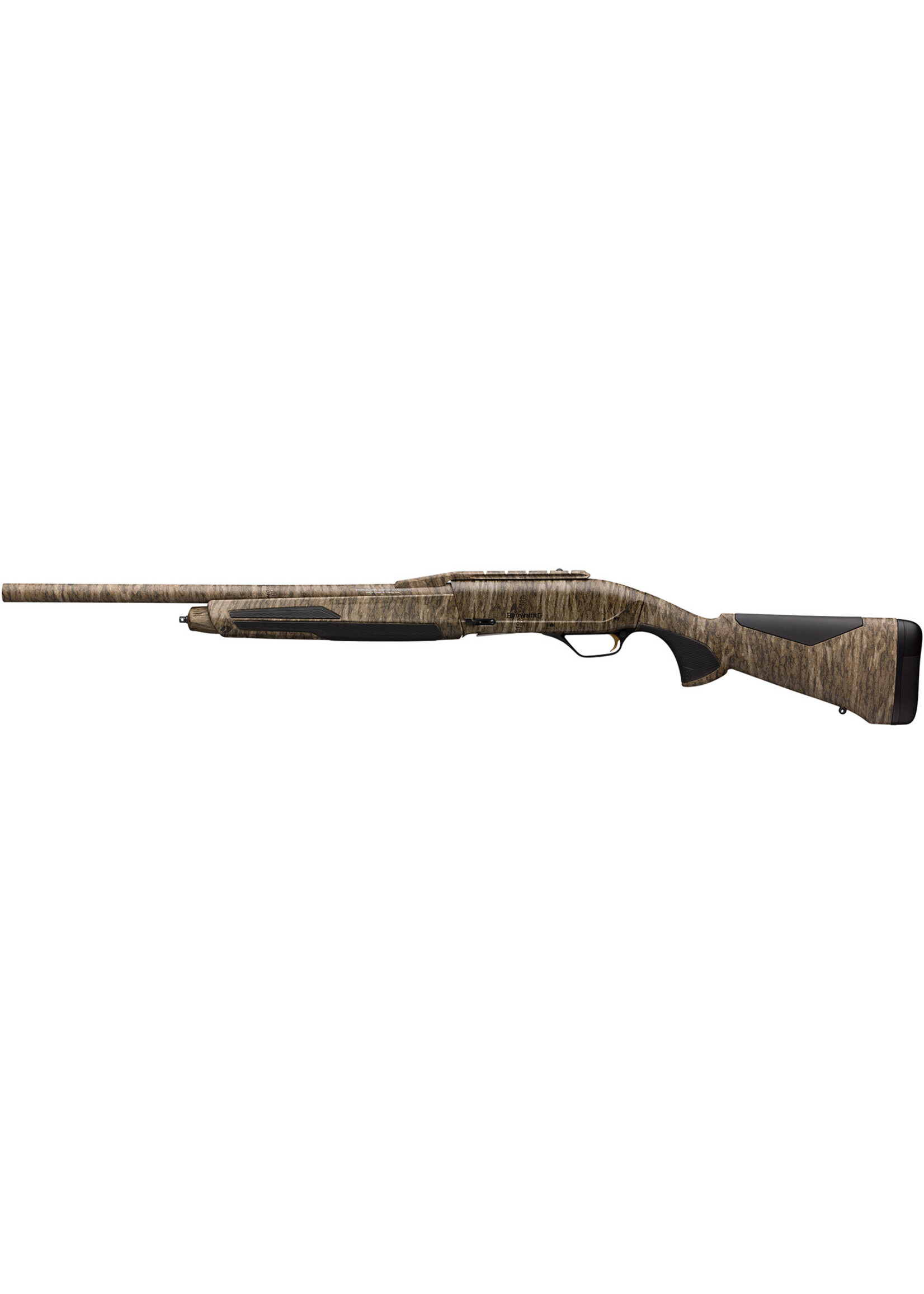 Browning Browning 011745321 Maxus II Rifled Deer 12 Gauge 3" 4+1 22" Fully Rifled Barrel, Mossy Oak Bottomland, Synthetic Furniture with Overmolded Grip Panels, Weaver Style Scope Mount