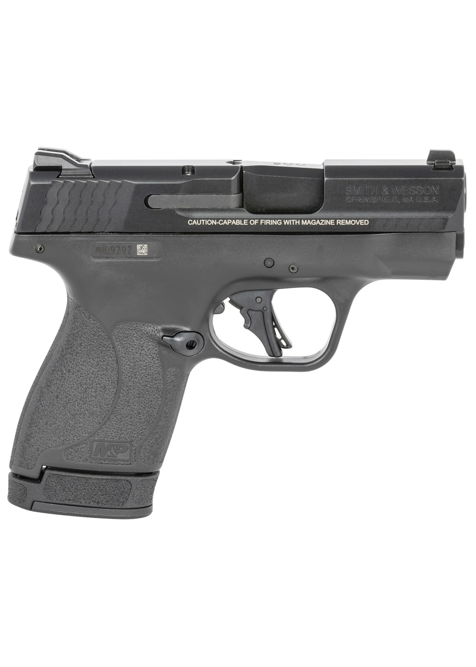 Smith and Wesson (S&W) Smith & Wesson M&P Shield Plus, 9mm, 3.10" 10+1,13+1 Matte Black Matte Black Armornite Stainless Steel Slide Black Polymer Grip, No manual Safety