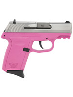 Sccy Industries SPECIAL ORDER SCCY Industries CPX-2 Gen3 9mm Luger Caliber with 3.10" Barrel, 10+1 Capacity, Pink Finish Picatinny Rail Frame, Serrated Stainless Steel Slide, Polymer Grip & No Manual Thumb Safety