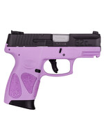 Taurus Taurus 1G2C93112LP G2c 9mm Luger Caliber with 3.25" Barrel, 12+1 Capacity, Black Carbon Steel Slide, & Light Purple Polymer Grip