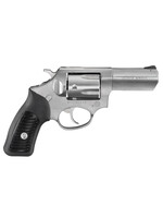 Ruger Ruger 5719 SP101 357 Mag 3.10" Barrel 5rd Triple-Locking Cylinder, Satin Stainless Steel, Cushioned Rubber With Synthetic Insert Grip, Transfer Bar Safety