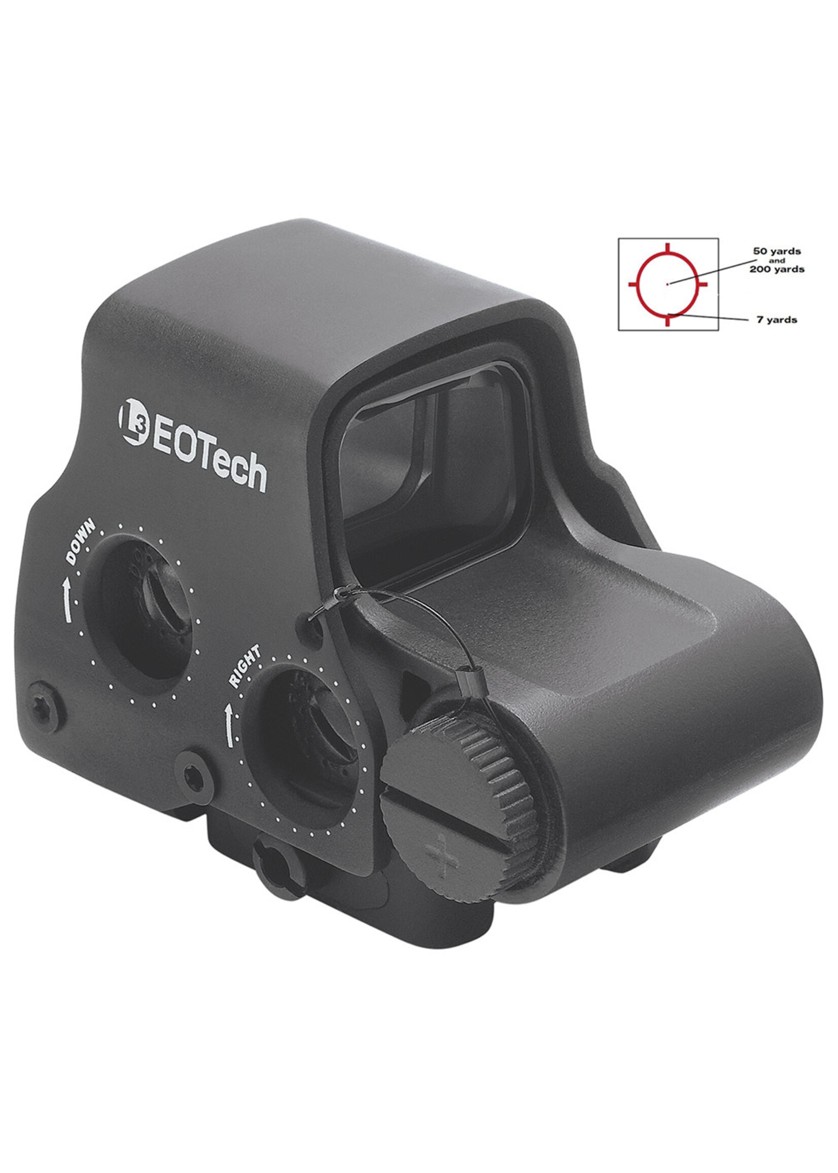Eotech Eotech XPS30 HWS XPS30 Matte Black 1x 1 MOA Red Dot/68 MOA Red Ring