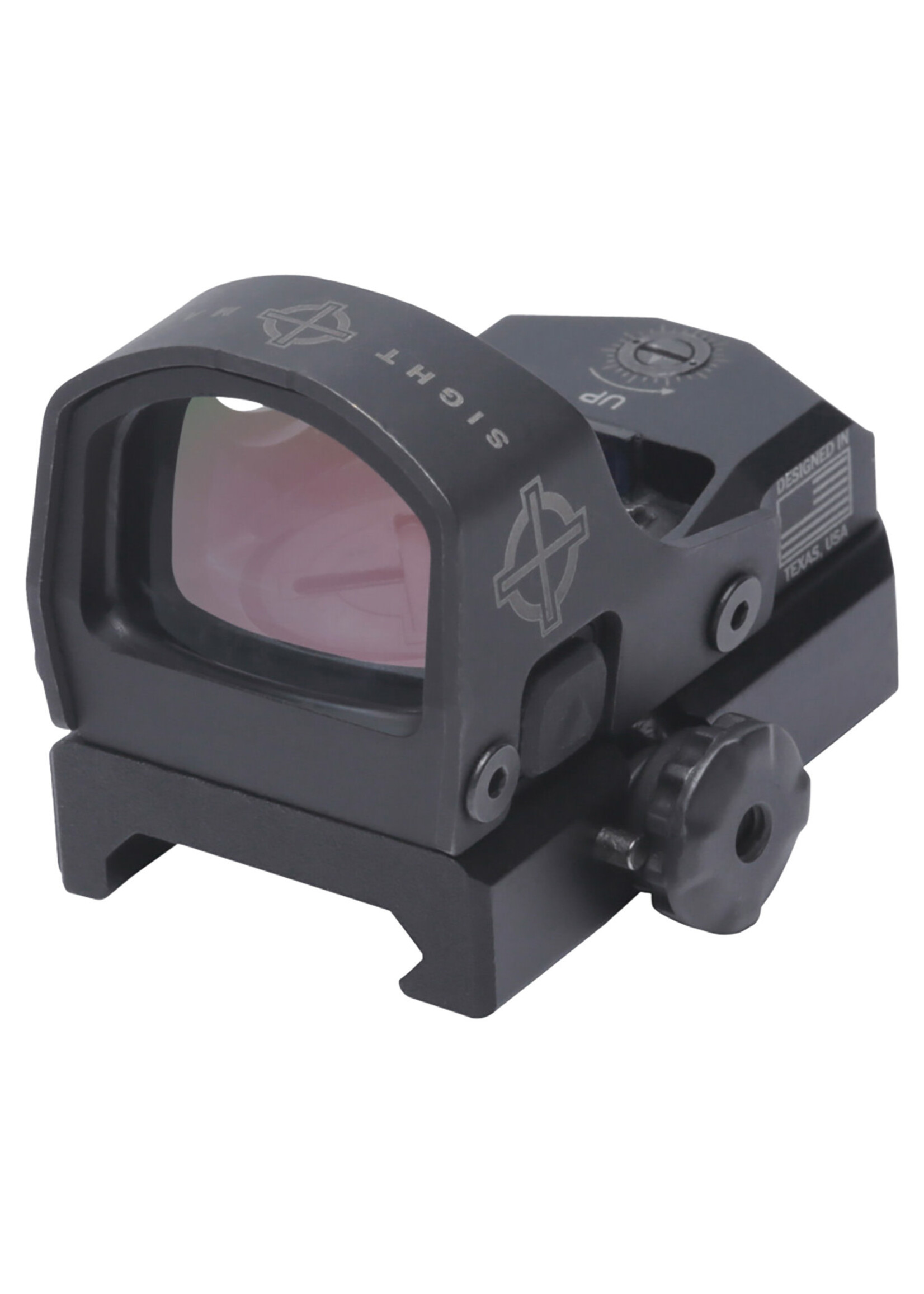 Sightmark Sightmark Mini Shot M-Spec LQD Matte Black 1x21x15mm 3 MOA Illuminated Red Dot Reticle
