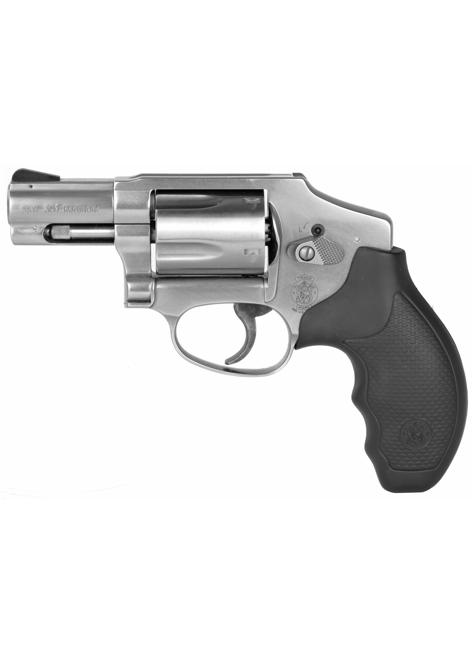 Smith and Wesson (S&W) Smith & Wesson 163690 Model 640 357 Mag or 38 S&W Spl +P 5 Shot 2.12" Stainless Steel Barrel/Cylinder, Satin Stainless Steel J-Frame, Snag-free Enclosed Hammer, Internal Lock