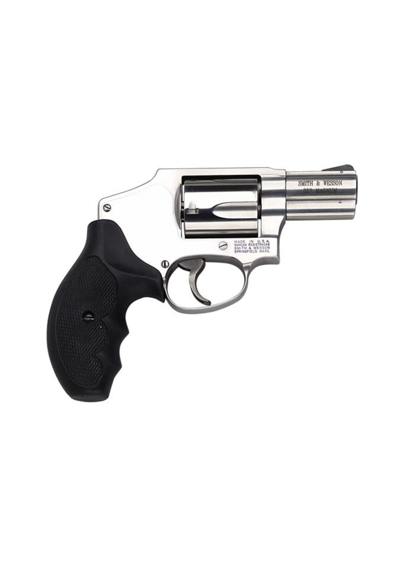 Smith and Wesson (S&W) Smith & Wesson 163690 Model 640 357 Mag or 38 S&W Spl +P 5 Shot 2.12" Stainless Steel Barrel/Cylinder, Satin Stainless Steel J-Frame, Snag-free Enclosed Hammer, Internal Lock