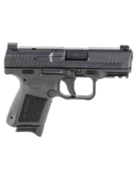 Canik Canik TP9 Elite Subcompact 9mm Luger Caliber with 3.60" Barrel, 15+1 or 12+1 Capacity, Black Finish with Picatinny Rail, Serrated Nitride Finish Steel Slide & Interchangeable Backstrap Grip