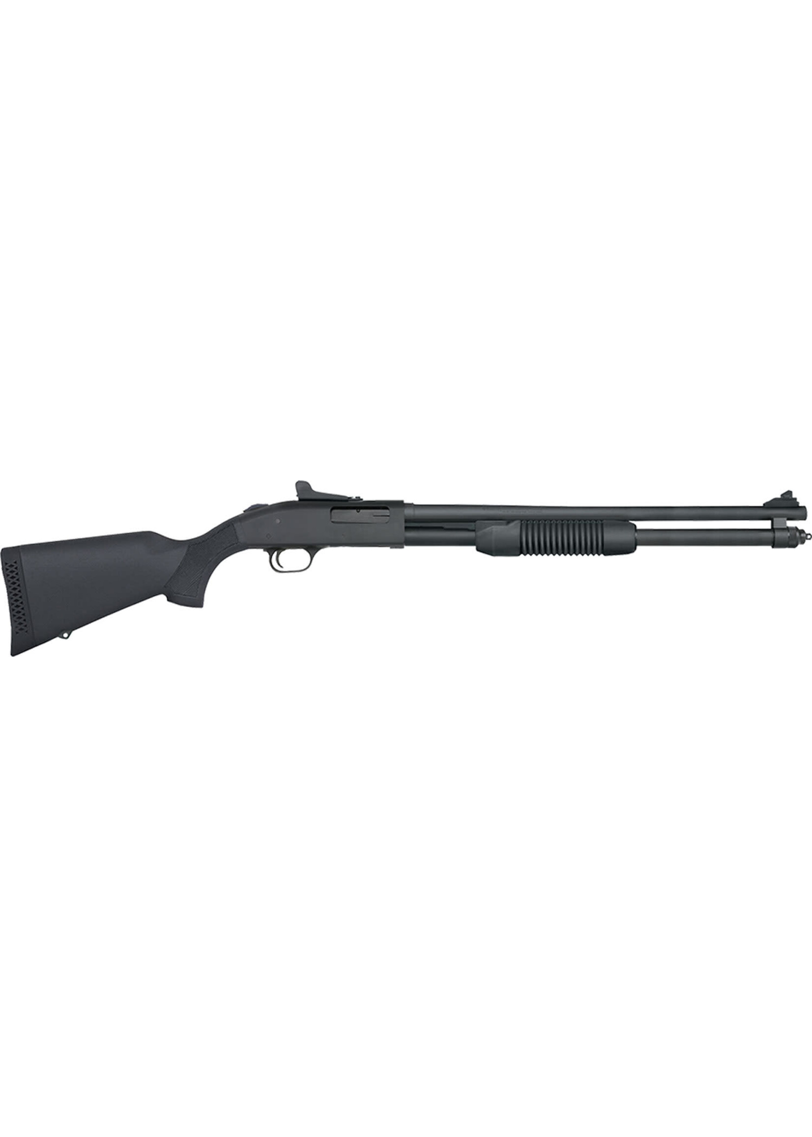 Mossberg Mossberg 50699 590 Persuader 20 Gauge 8+1 3" 20" Cylinder Bore Barrel, Matte Blued Metal Finish, Drilled & Tapped Receiver, Ghost Ring Sight, Synthetic Stock