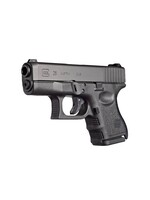 Glock Glock, 26 Gen3, Striker Fired, Semi-automatic, Polymer Frame Pistol, Sub-Compact, 9MM, 3.43" Barrel, Matte Finish, Black, Fixed Sights, 10 Rounds, 2 Magazines