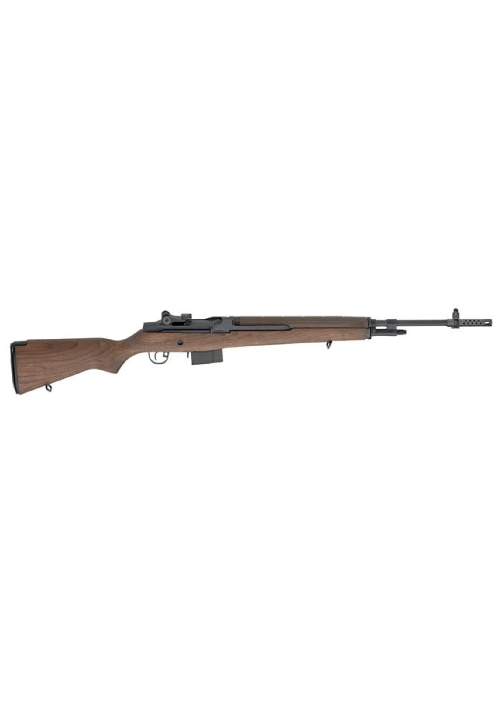 Springfield Armory Springfield Armory MA9102 M1A Standard Issue 308 Win 10+1 22" Carbon Steel Barrel w/Flash Suppressor, Black Parkerized Receiver, Two-Stage Military Trigger, Walnut Stock