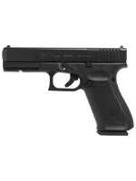 Glock Glock G20 Gen5 MOS Standard 10mm Auto 10+1 4.61" Black GMB Barrel, Black nDLC Serrated Slide, Black Polymer Frame w/Picatinny Rail, Black Textured Grip, Ambidextrous, USA Made