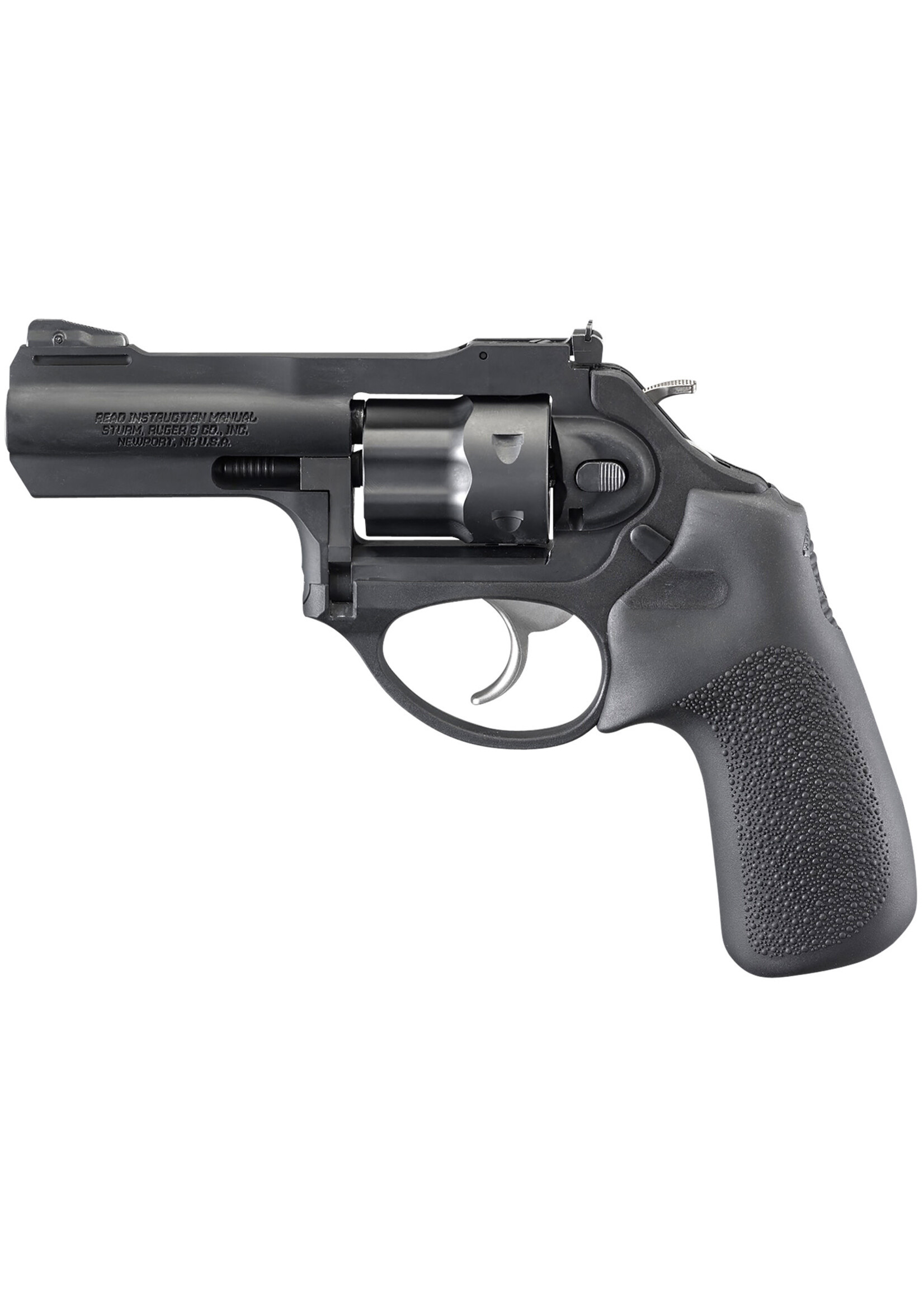 Ruger Ruger, LCRx, Double Action, Revolver, Small Frame, 22 WMR, 3" Barrel, Stainless Steel, Matte Finish, Black, Hogue Tamer Monogrip, Adjustable Black Blade Rear & Replaceable Pinned Ramp Front Sight, 6 Rounds