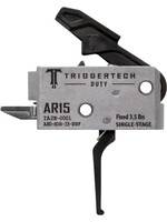 Trigger Tech TriggerTech AH0SDB33NNF Duty Flat Trigger Single-Stage 3.50 lbs Draw Weight Fits AR-15