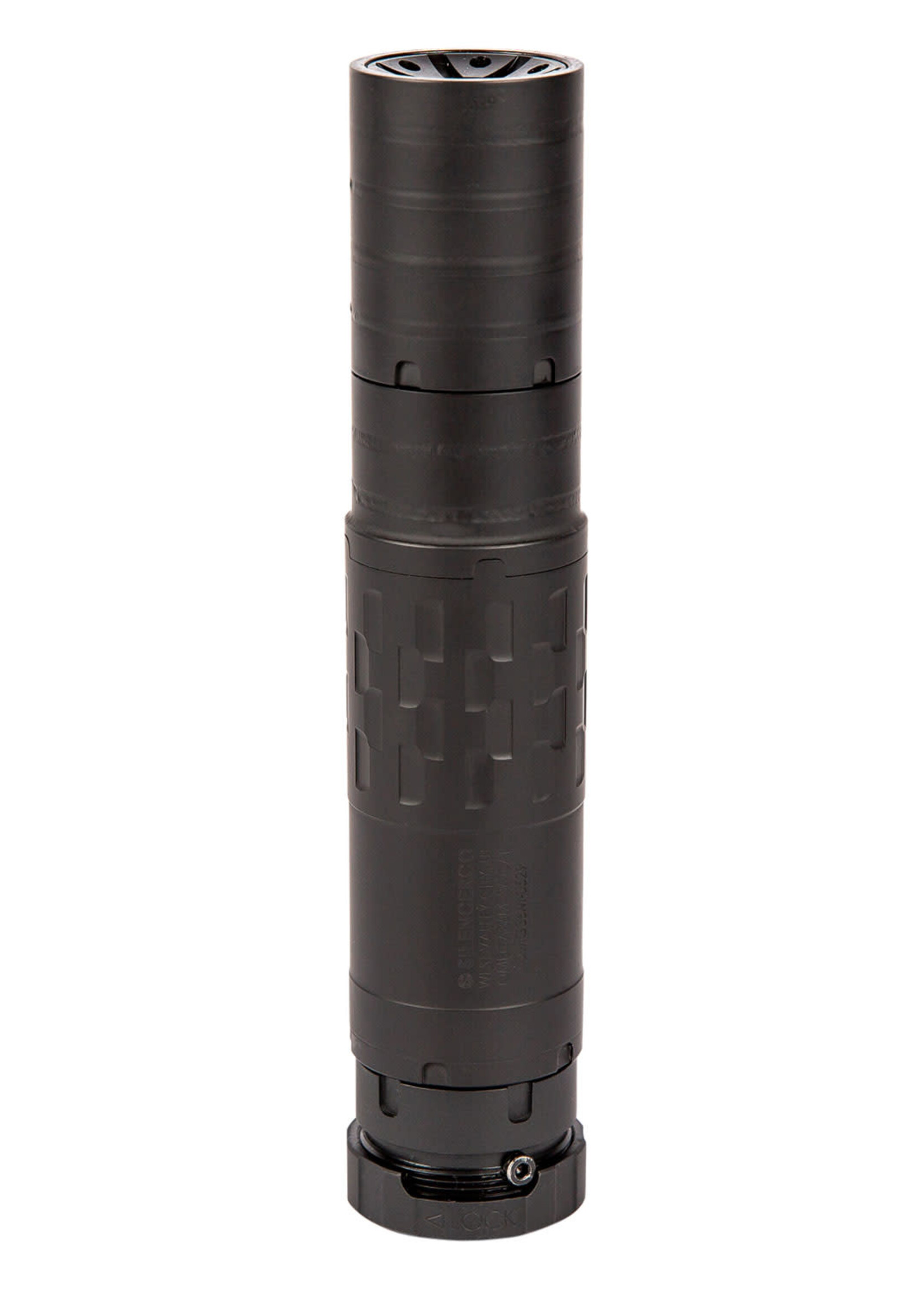 SilencerCo SilencerCo SU4735 Omega 36M 36 Cal 1.57" Diameter Black Cerakote Titanium/Stainless Steel