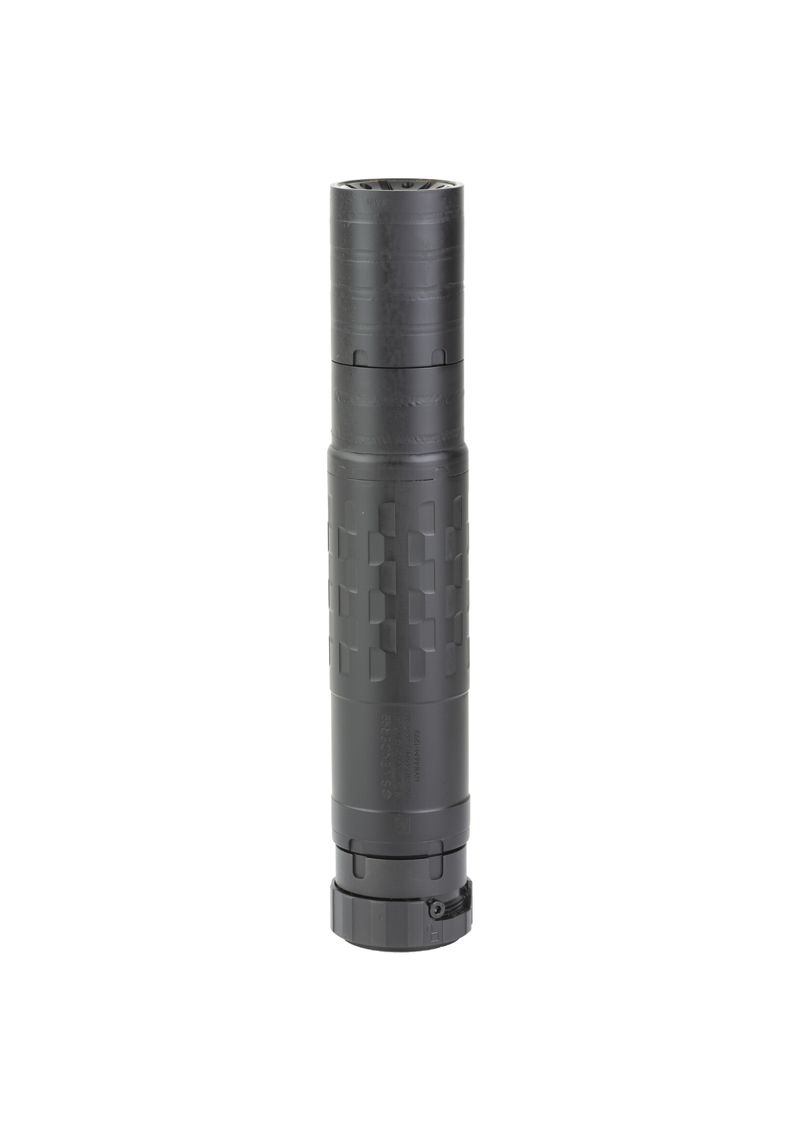 SilencerCo SilencerCo SU5107 Hybrid 46M Multi-Caliber 1.57" Diameter Black Titanium/Inconel/Stainless Steel